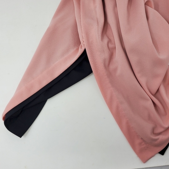 EXPRESS Pink/Black Reversible Dress WOMENS Size 3/4 - Picture 13 of 16